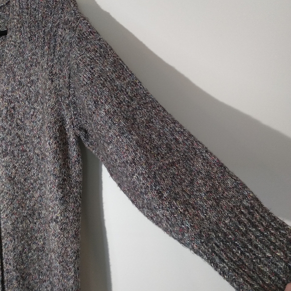 CAbi Coffee Shop Cardigan Duster Gray 